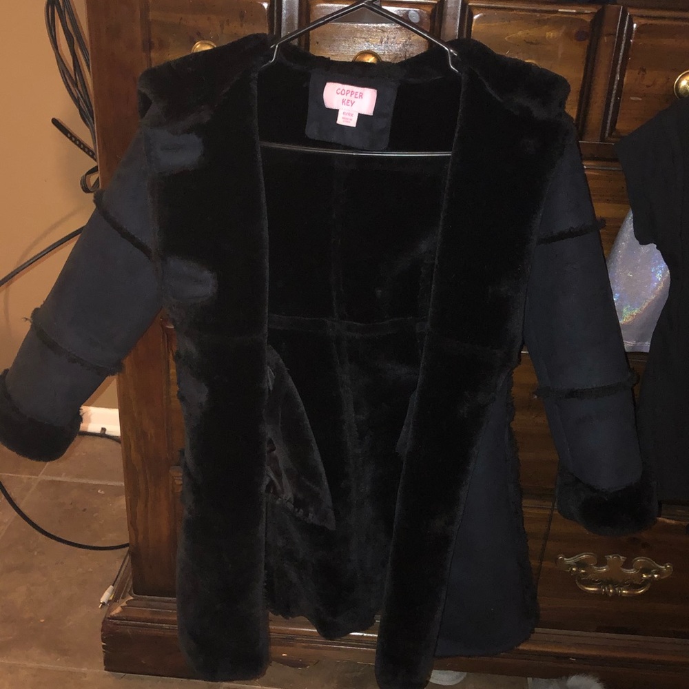 Girls Fur Coat
